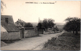 27 ARNIERES -la Route De Breteuil  - Arnières
