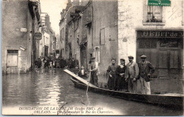 45 ORLEANS - Crue De 1907, La Rue Des Charretiers - Orleans