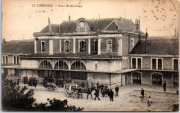 87 LIMOGES - Vue Sur La Gare Des Benedictins.  - Limoges