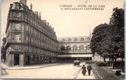 87 LIMOGES - Hotel De La Paix, Restaurant Continental  - Limoges