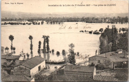 42 CLEPPE - La Loire Pendant La Crue D'octobre 1907 - Andere & Zonder Classificatie