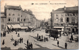 87 LIMOGES - Passage D'un Tramway Place Dussoubs  - Limoges