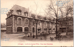 87 LIMOGES - Lycee De Jeunes Filles Cour Des Clairettes  - Limoges