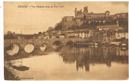 34 BEZIERS  VUE GENERALE PRISE DU PONT NEUF - Beziers