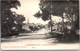 82 MONTECH - Vue De L'avenue De Montauban  - Sonstige & Ohne Zuordnung