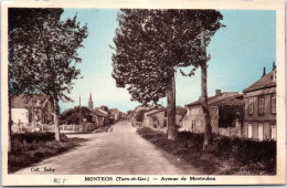 82 MONTECH - L'avenue De Montauban.  - Andere & Zonder Classificatie