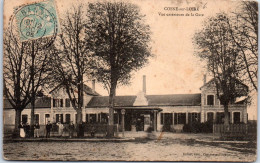 58 COSNE SUR LOIRE - Vue Exterieure De La Gare.  - Cosne Cours Sur Loire