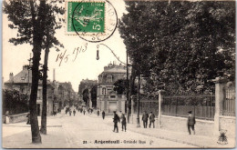 95 ARGENTEUIL - Vue De La Grande Rue  - Argenteuil