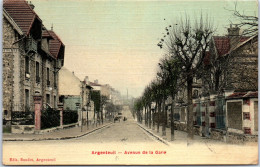 95 ARGENTEUIL - L'avenue De La Gare  - Argenteuil