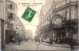 95 ARGENTEUIL - La Grande Rue Pres La Rue Du Port  - Argenteuil