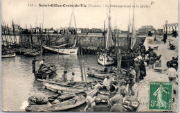 85 SAINT GILLES CROIX DE VIE - Debarquement De Sardines  - Saint Gilles Croix De Vie