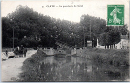 77 CLAYE - Le Pont Levis Du Canal  - Claye Souilly