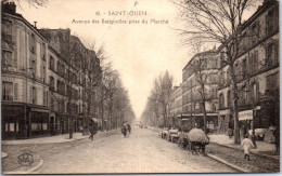 93 SAINT OUEN - Av Des Batignolles, Prise Du Marche  - Saint Ouen