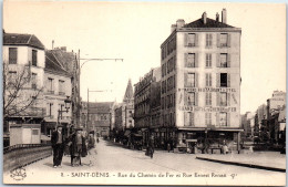 93 SAINT DENIS - Rue Du Chemin De Fer Et E RENAN  - Saint Denis