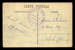 GUERRE 14/18 - CACHET DU COMMISSAIRE MILITAIRE DE LA GARE DE NANCY - Guerra Del 1914-18
