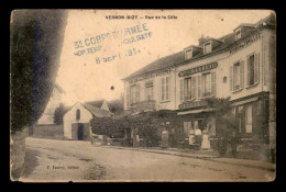 GUERRE 14/18 - CACHET HOPITAL TEMPORAIRE HOULGATE (CALVADOS) 3EME CORPS D'ARMEE SUR CARTE VERNON-BIZY - Guerre De 1914-18