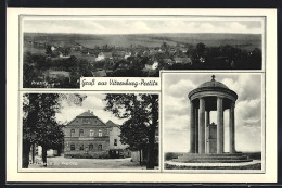 AK Vitzenburg-Pretitz, Gasthaus Zu Pretitz, Kriegerdenkmal A. D. Lohhorn  - Other & Unclassified