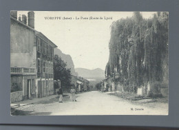 CPA - 38 - Voreppe - La Poste (Route De Lyon) - Animée - Circulée - Voreppe