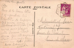 N° 2467 W -cachet Hexagonal Pointillé De Larmor Plage - 1921-1960: Modern Period