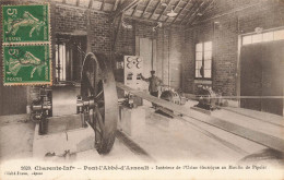 Pont L'abbé D'arnoult * Intérieur De L'usine électrique Au Moulin De Pipelet * Industrie Molen - Pont-l'Abbé-d'Arnoult