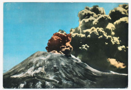 CPSM 10.5 X 15 Italie (26) NAPOLI Naples Vesuvio Eruzione 1944 Volcan Vésuve éruption De 1944 - Napoli