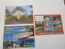 GUADELOUPE - Lot De 3 Cartes - - Other & Unclassified