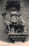 CPA - BÂLE - RITTER St GEORG Am MÜNSTER (Sculpture CHEVAL) ... LOT 2 CP / Edition Rathe-Fehlmann - Bâle