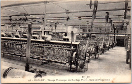 49 CHOLET - Tissage Mecanique Du Bordage Marc, Salle De Preparation - Cholet