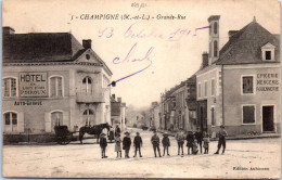 49 CHAMPIGNE - La Grande Rue  - Andere & Zonder Classificatie