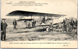49 ANGERS - Circuit D'anjou - Biplan Farman Pilote Par Renaux  - Angers