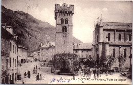 74 SAINT JEOIRE - Place De L'eglise. - Autres & Non Classés