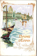 74 EVIAN - Carte Souvenir BAINS D'EVIAN  - Evian-les-Bains