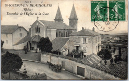 69 SAINT JOSEPH EN BEAUJOLAIS - L'eglise Et La Cure - Sonstige & Ohne Zuordnung