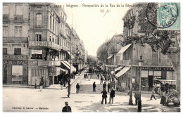 84 AVIGNON - Perspective De La Rue De La Republique  - Avignon