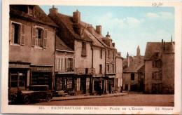 58 SAINT SAULGE - Vue De La Place De L'eglise -  - Other & Unclassified