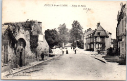 58 POUILLY SUR LOIRE - La Route De Paris  - Pouilly Sur Loire