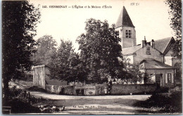 58 FGERMENAY - L'eglise Et La Maison Ecole -  - Other & Unclassified