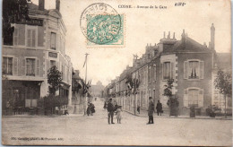 58 COSNE SUR LOIRE - Vue D'ensemble De L'avenue De La Gare  - Cosne Cours Sur Loire