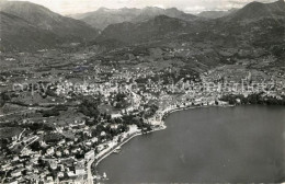 13191857 Lugano Lago Di Lugano Fliegeraufnahme Lugano Lago Di Lugano - Other & Unclassified
