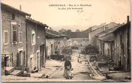 55 LEROUVILLE - Vue De La Rue De La Republique -  - Lerouville