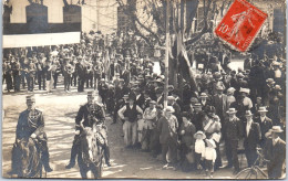 54 LUNEVILLE - CARTE PHOTO - Ceremonie Non Identifiee (gendarmes) - Luneville