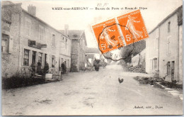 52 VAUX SOUS AUBIGNY - Le Bureau De Poste Et Route De Dijon  - Andere & Zonder Classificatie