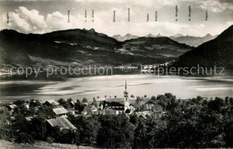 13191839 Oberaegeri Kirche Seepanorama Oberaegeri - Andere & Zonder Classificatie