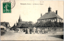 51 SOMPUIS - La Mairie Et L'eglise  - Altri & Non Classificati