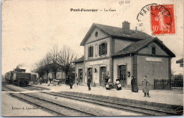 51 PONT FAVERGER - Vue De La Gare  - Other & Unclassified