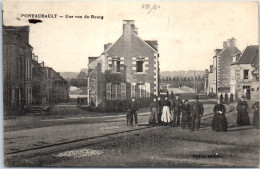 50 PONTAUBAULT - Une Vue Du Bourg. - Andere & Zonder Classificatie