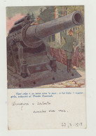 FRANCHIGIA ILLUSTRATA POSTA MILITARE DEL 1918 - ANNULLO BATTAGLIONE SQUADRIGLIE AVIATORI - 79 SQUADRIGLIA E CENSURA WW1 - Franchigia