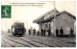 90 LA CHAPELLE SOUS ROUGEMONT - La Gare Du Chemin De Fer - Sonstige & Ohne Zuordnung