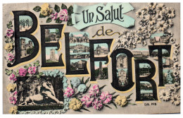 90 BELFORT - Un Salut De Belfort  - Belfort - Ville
