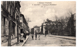 90 BELFORT - Faubourg De Montbeliard  - Belfort - Città